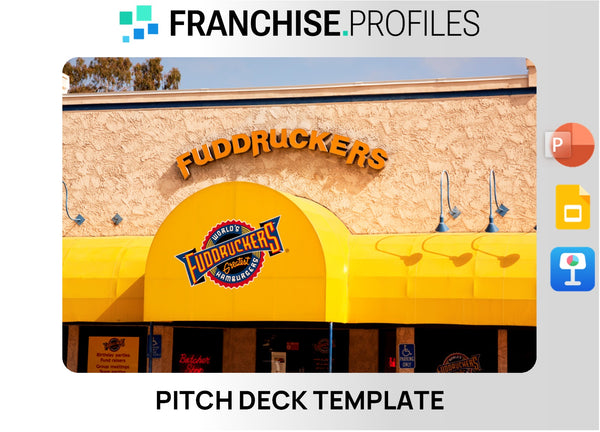 Fuddruckers Franchise Pitch Deck Template