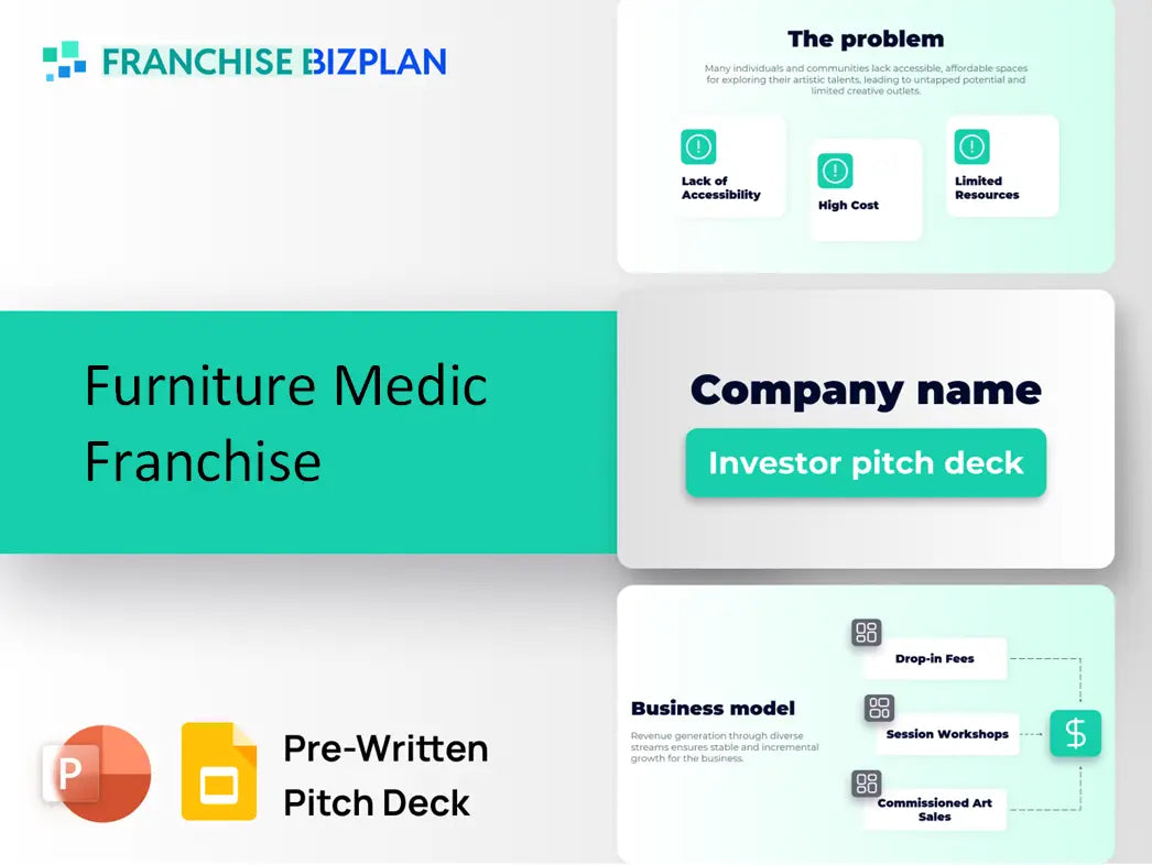 Furniture Medic Franchise Investment Pitch Deck 2026