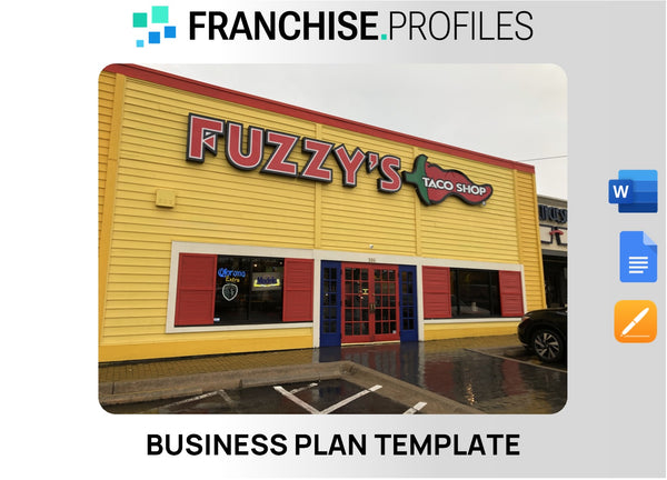 Fuzzy's Taco Shop Franchise Business Plan Template