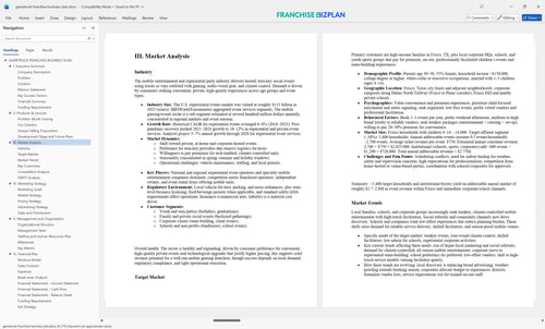 gametruck franchise business plan 3