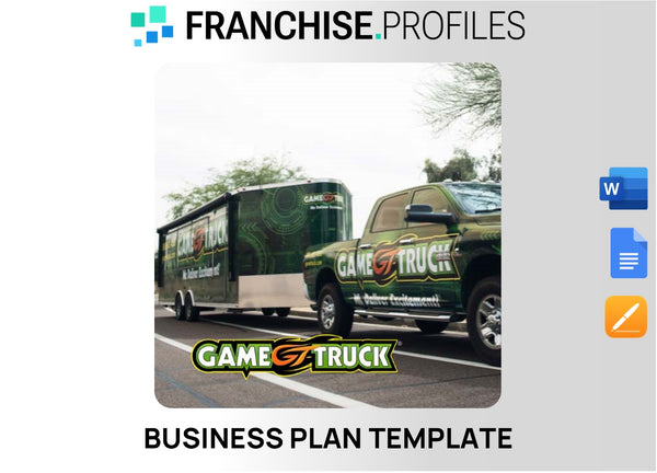 GameTruck Franchise Business Plan Template