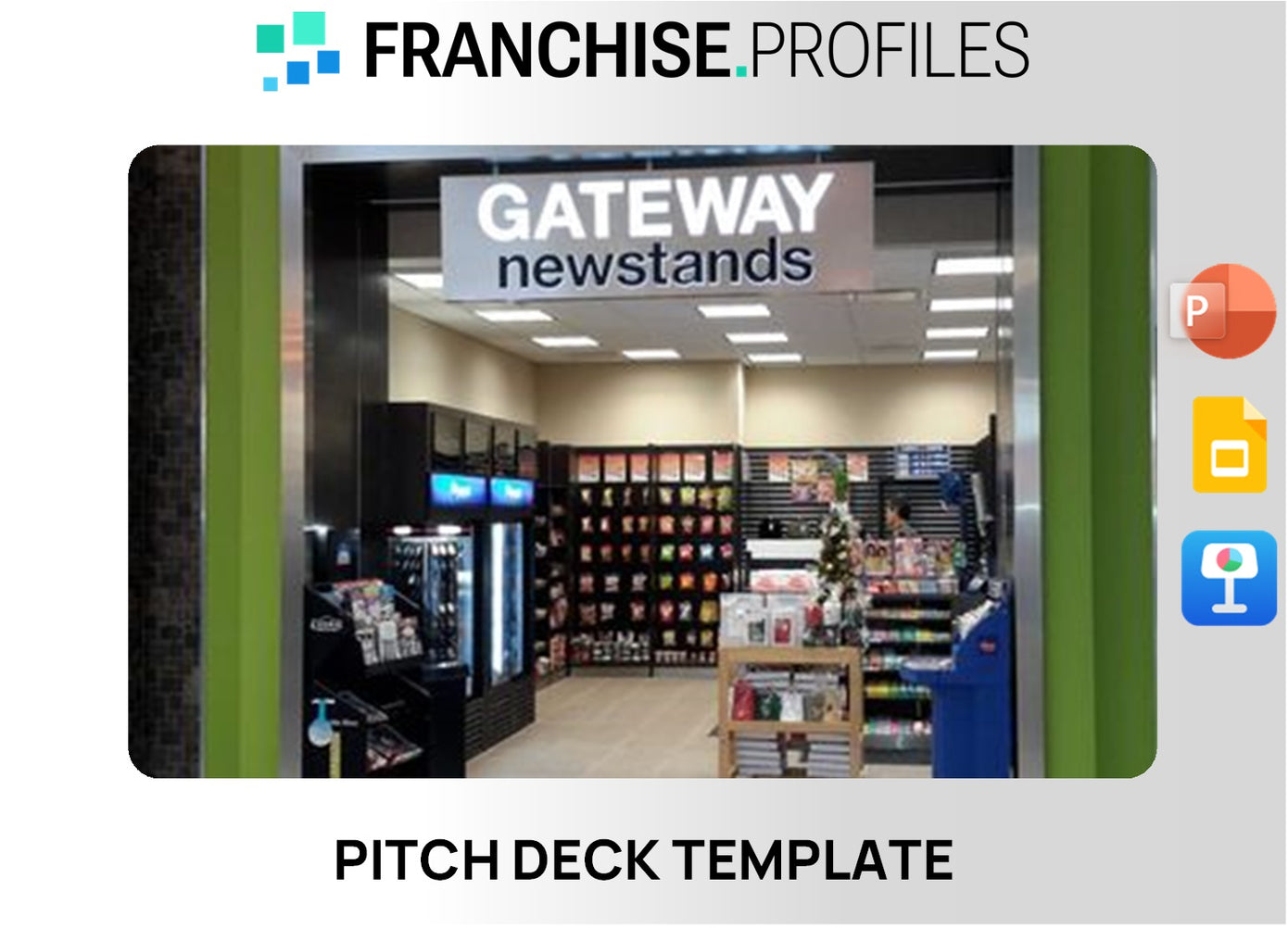 Gateway Newstands Franchise Pitch Deck Template