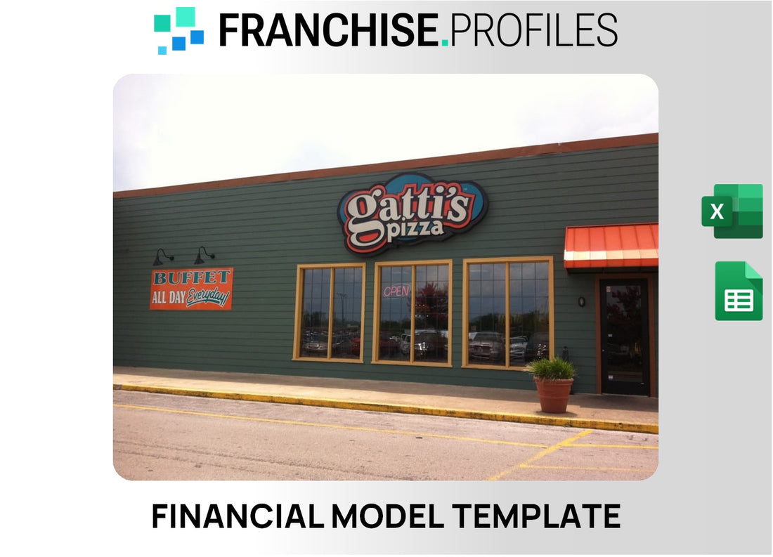 Gatti's Pizza Franchise Financial Model Template