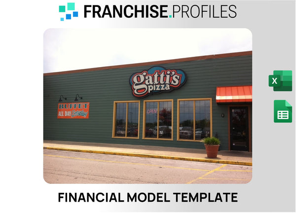 Gatti's Pizza Franchise Financial Model Template