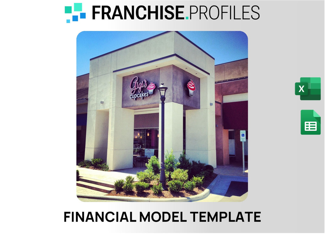 Gigi's Cupcakes Franchise Financial Model Template