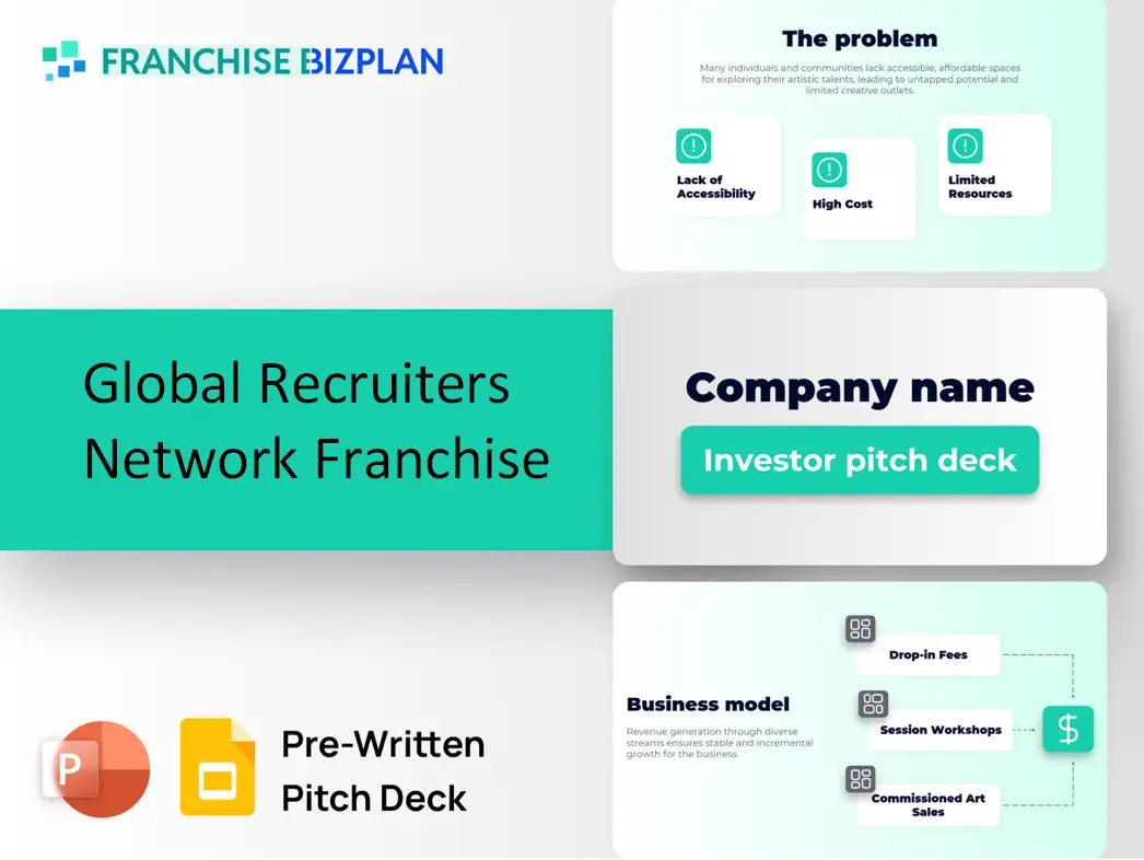 Global Recruiters Network Franchise Investment Pitch Deck 2026