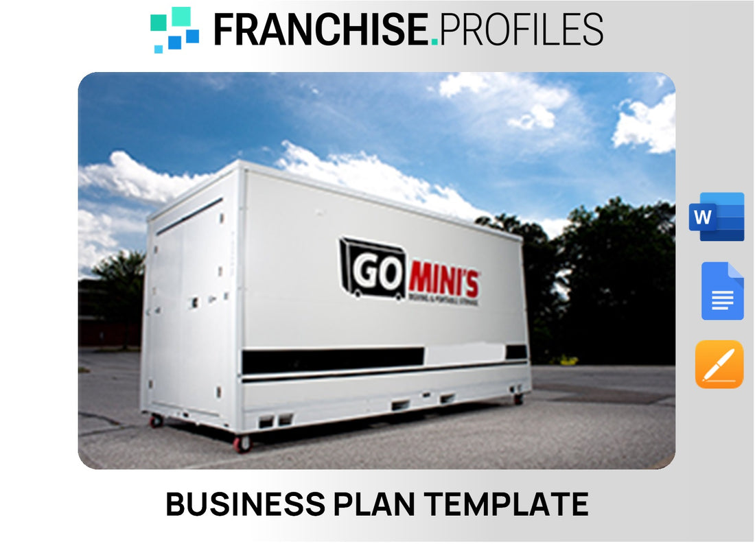 Go Mini's Franchise Business Plan Template