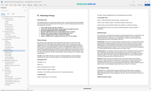 goddard school franchise business plan 4