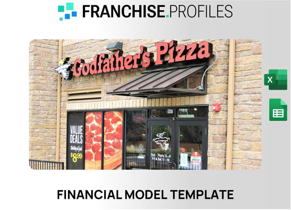 Godfather's Pizza Franchise Financial Model Template
