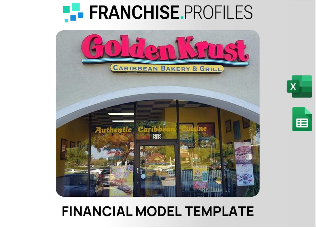 Golden Krust Caribbean Restaurant Franchise Financial Model Template