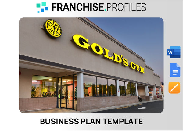 Gold's Gym Franchise Business Plan Template
