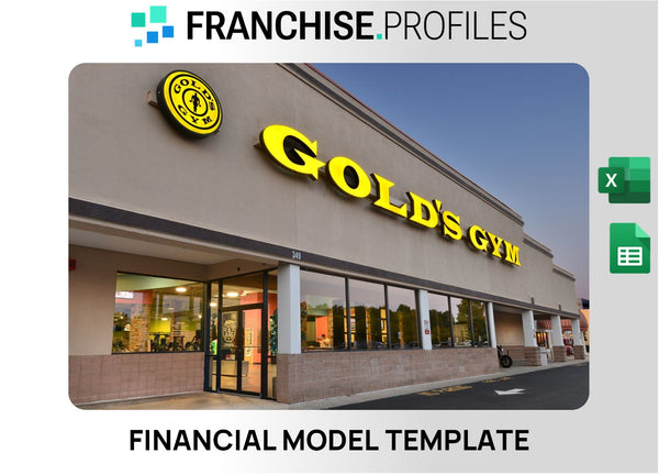 Gold's Gym Franchise Financial Model Template