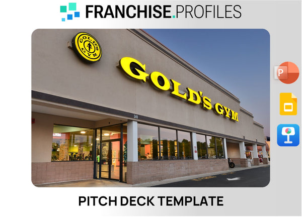 Gold's Gym Franchise Pitch Deck Template