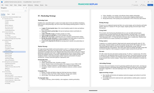 goliathtech franchise business plan 4