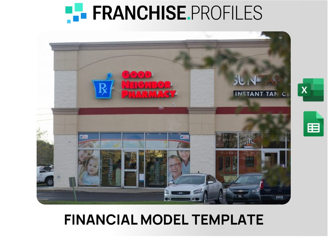 Good Neighbor Pharmacy Franchise Financial Model Template