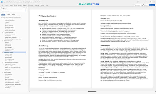 great clips franchise business plan 4