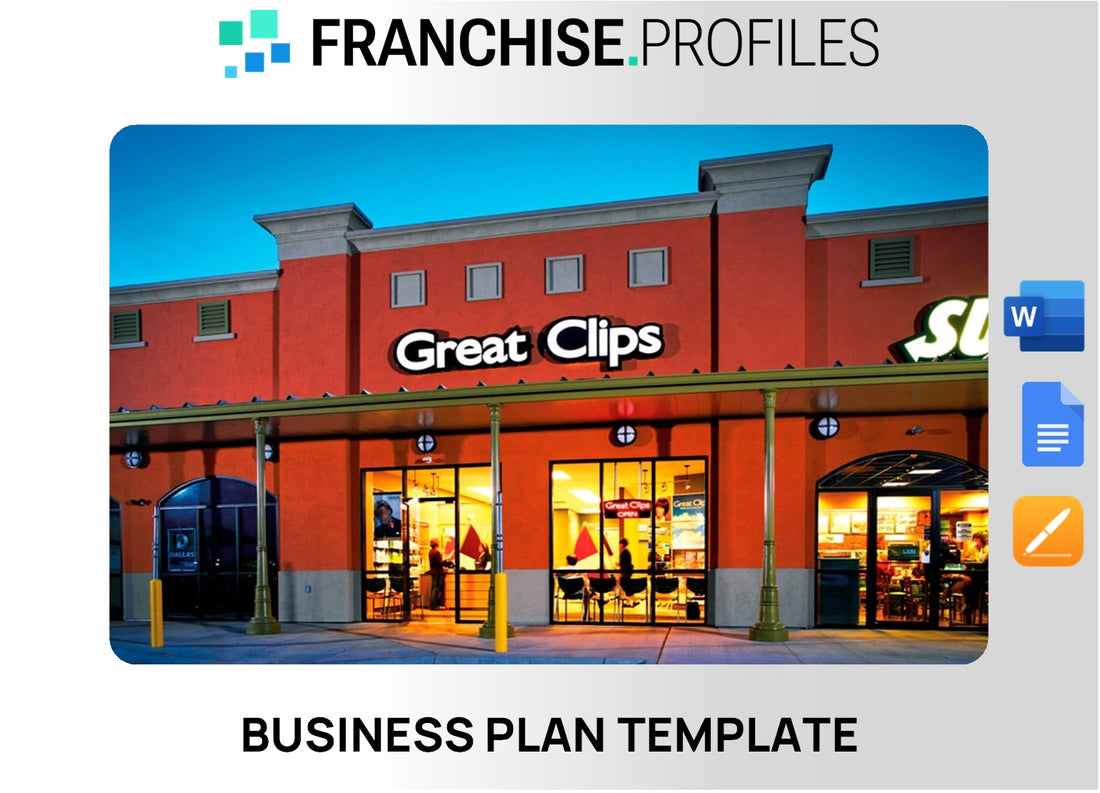 Great Clips Franchise Business Plan Template
