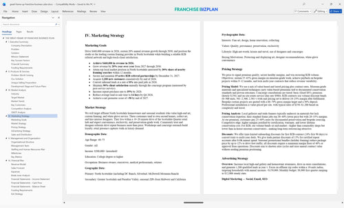 great frame up franchise business plan 4