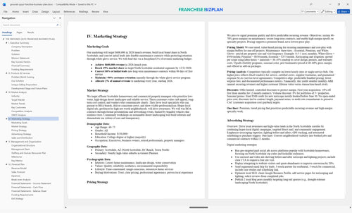 grounds guys franchise business plan 4