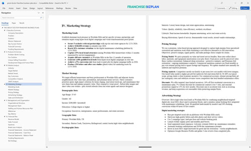 grout doctor franchise business plan 4