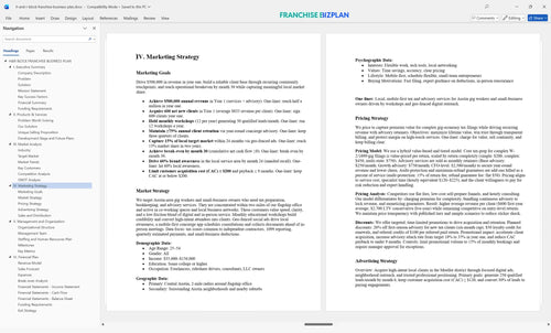 h and r block franchise business plan 4