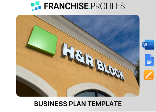 H&R Block Franchise Business Plan Template