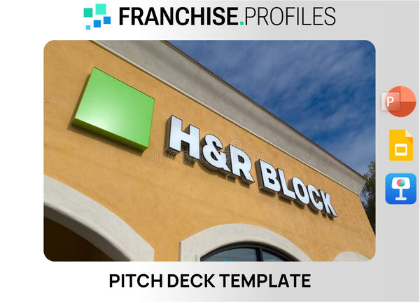 H&R Block Franchise Pitch Deck Template