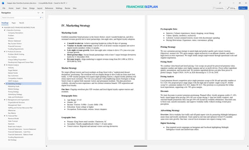 haagen dazs franchise business plan 4