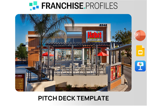 The Habit Burger Grill Franchise Pitch Deck Template