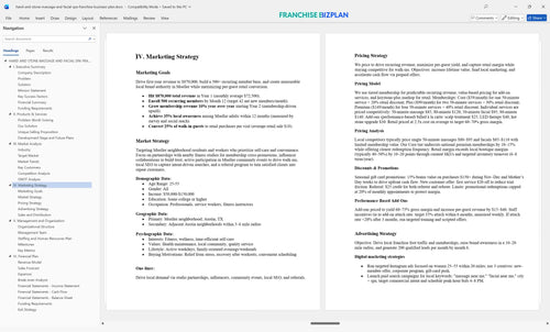 hand and stone massage and facial spa franchise business plan 4