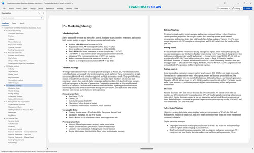 handyman matters franchise business plan 4