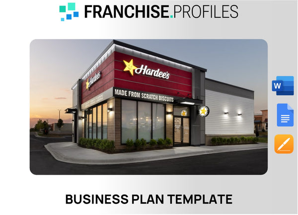 Hardee's Franchise Business Plan Template