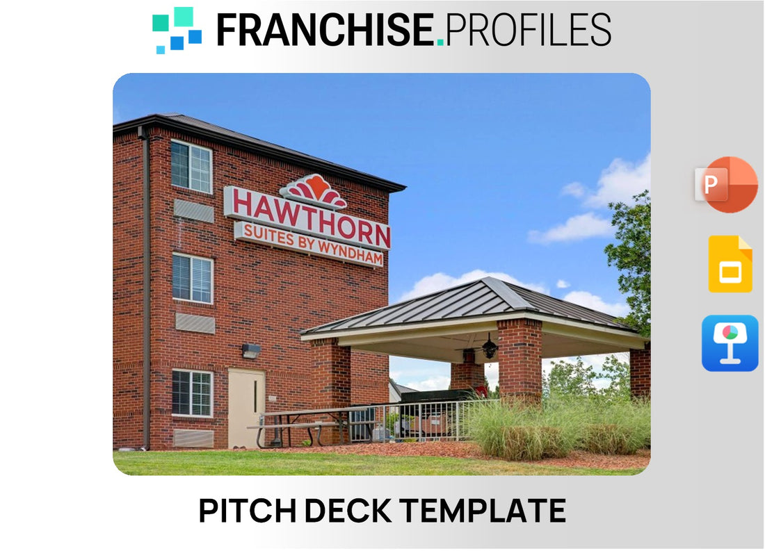 Hawthorn Suites Franchise Pitch Deck Template