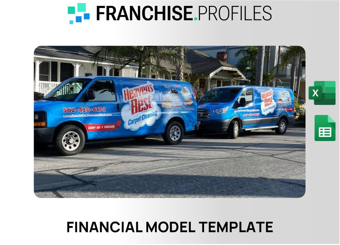 Heaven's Best Franchise Financial Model Template