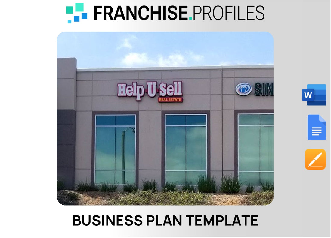 Help-U-Sell Franchise Business Plan Template