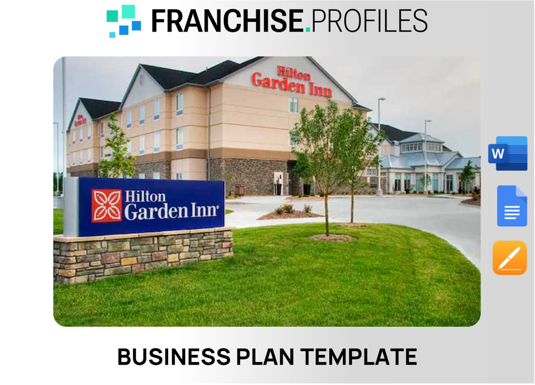 Hilton Garden Inn Franchise Business Plan Template