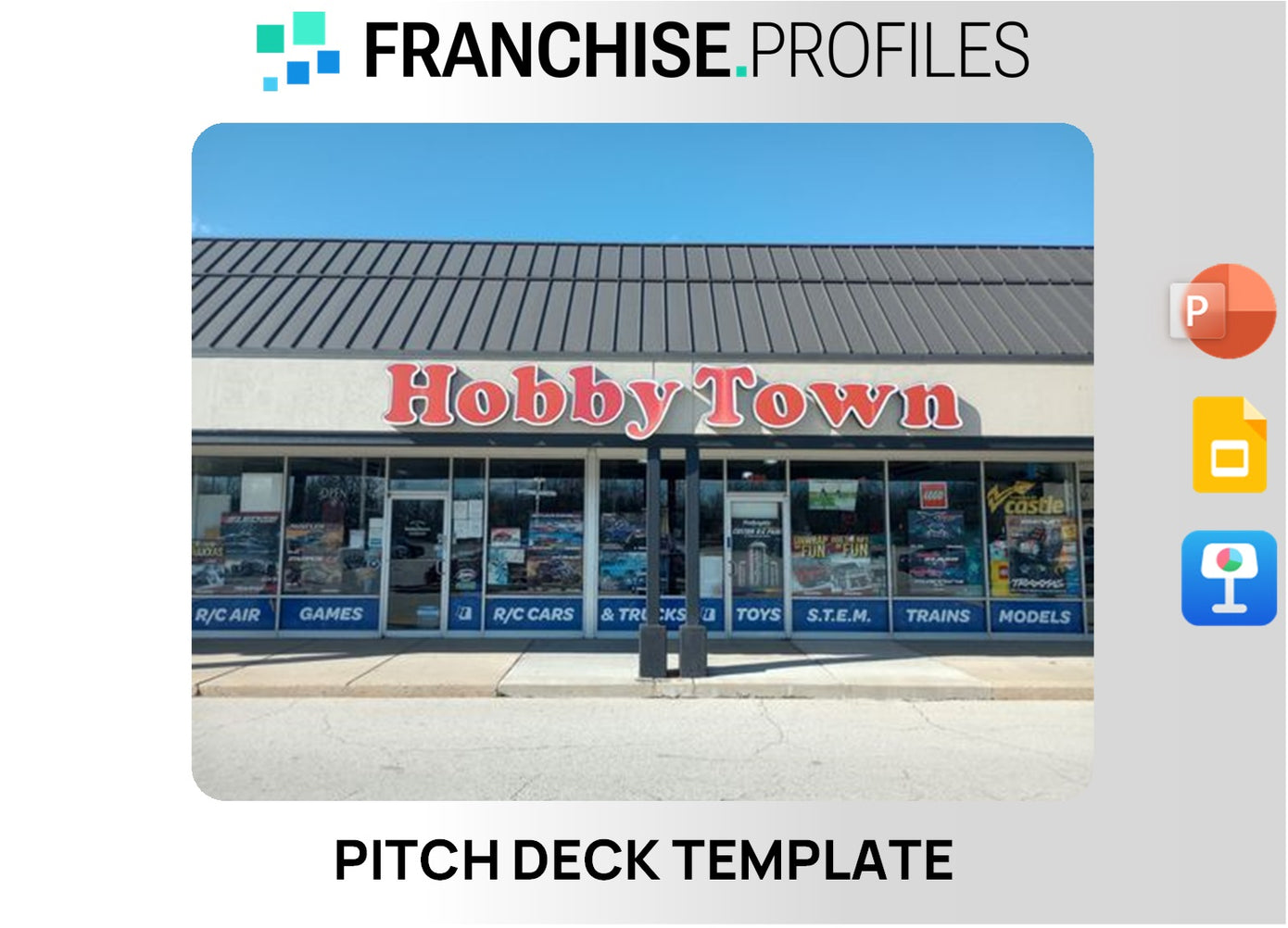 HobbyTown Franchise Pitch Deck Template