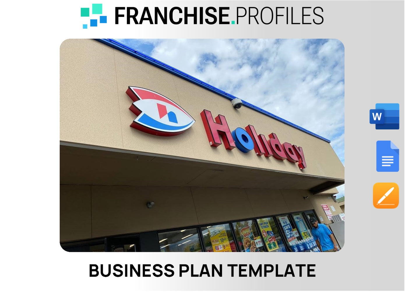 Holiday Stationstores Franchise Business Plan Template