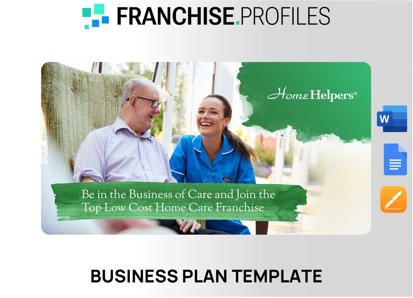 Home Helpers Franchise Business Plan Template