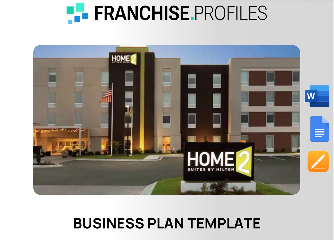 Home2 Suites Franchise Business Plan Template