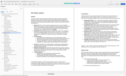 homes and land franchise business plan 3