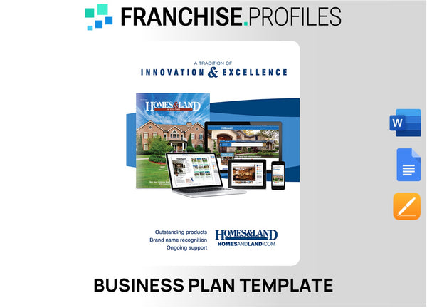 Homes & Land Franchise Business Plan Template