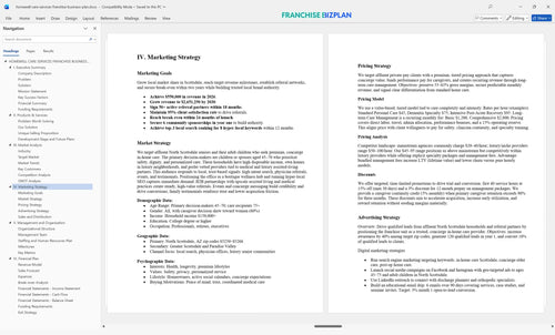 homewell care services franchise business plan 4