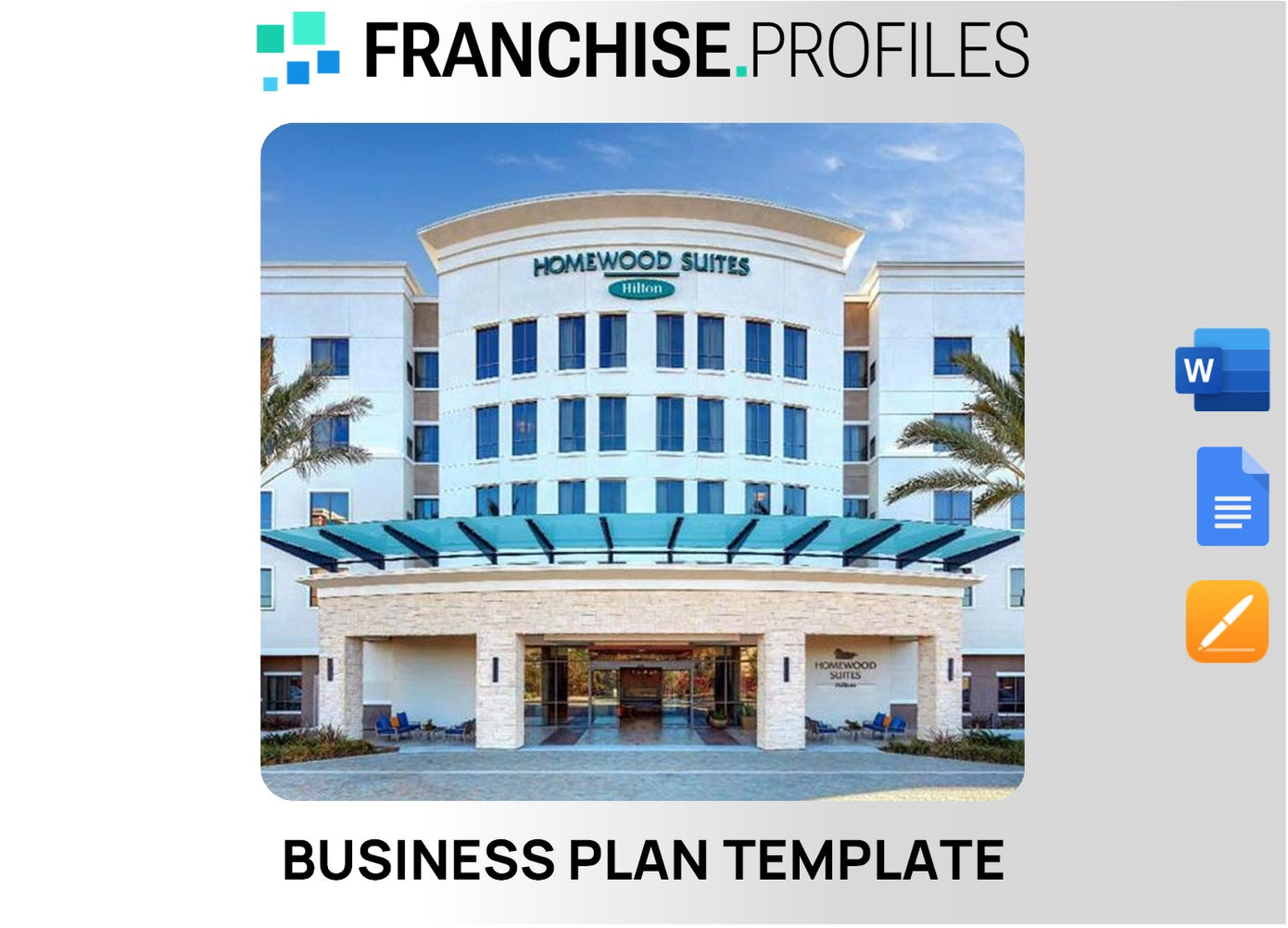 Homewood Suites Franchise Business Plan Template