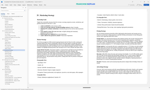 honeybaked ham franchise business plan 4