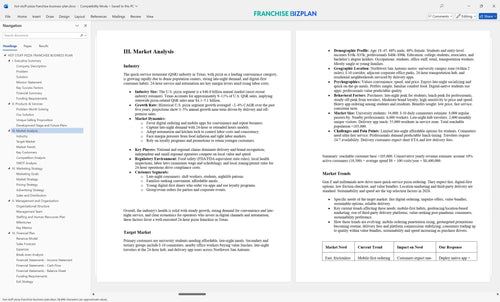 hot stuff pizza franchise business plan 3