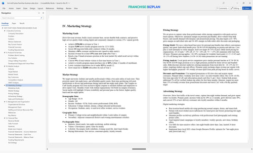 hot stuff pizza franchise business plan 4