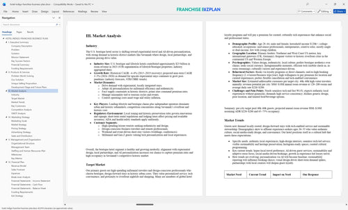 hotel indigo franchise business plan 3