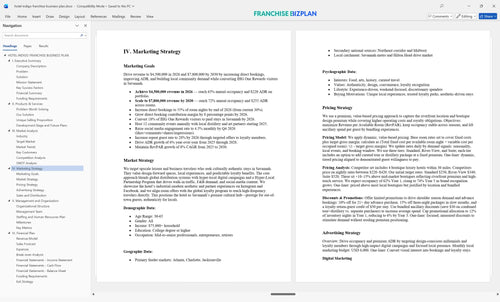 hotel indigo franchise business plan 4