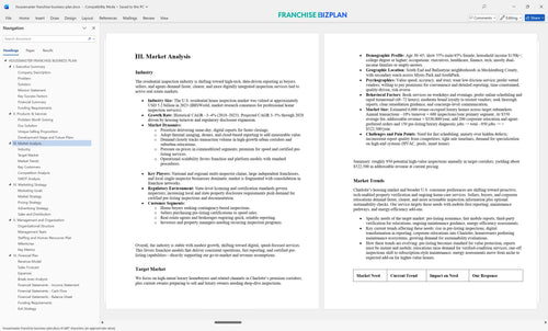 housemaster franchise business plan 3